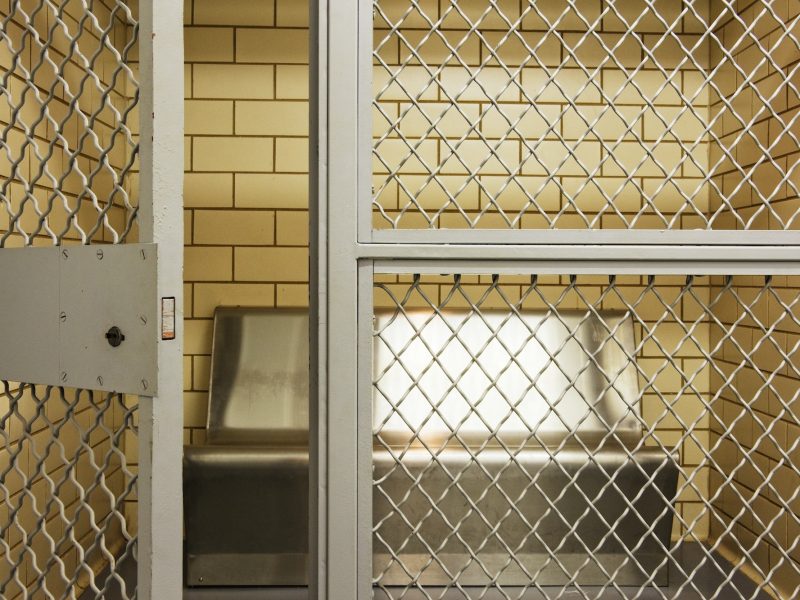 Empty Jail Holding Cell Empty Jail Holding Cell